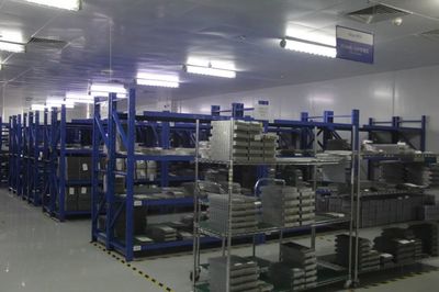 產品放置區(qū)一角。